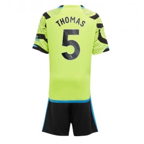 Arsenal Thomas Partey #5 Replika Babytøj Udebanesæt Børn 2023-24 Kortærmet (+ Korte bukser)